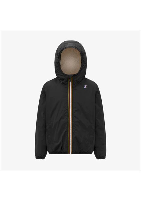 Piumino Orsetto con logo K-WAY KIDS | K7142TWUSY